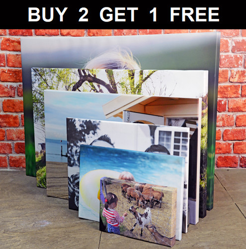 Personalised photo canvas - photo,