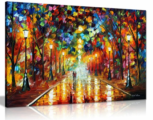 Leonid afremov abstract - leonid, oil