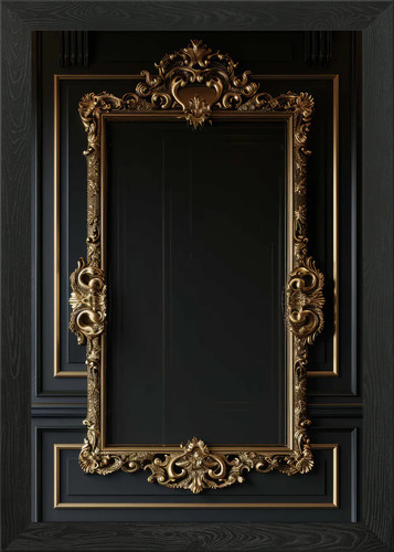 Frame dark gold - frame,