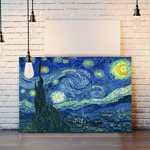Van gogh starry - gogh, canvas