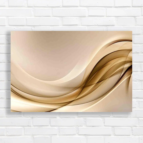 Modern abstract waves canvas - abstract,