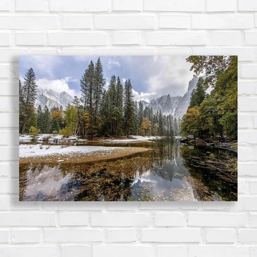 Serene mountain landscape - serene,