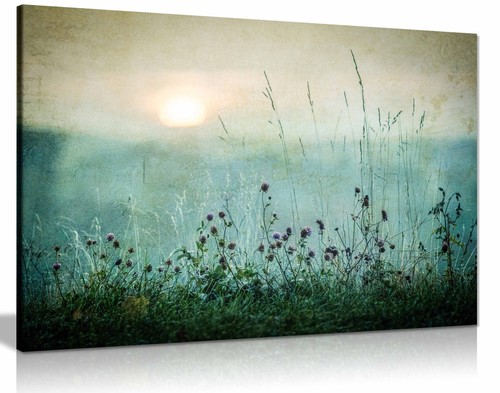 Autumn sunrise canvas - autumn, print