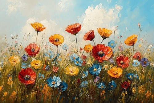 Wild flower meadow floral - flower,