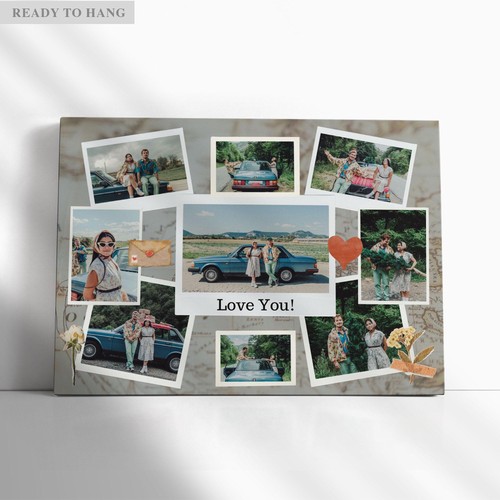 Personalised photo collage - personalised,