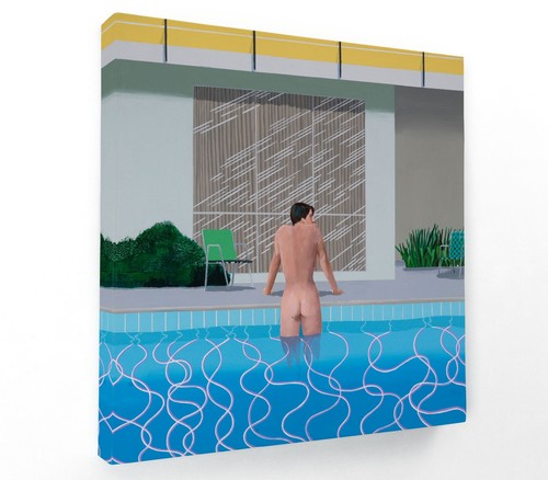 Getting out pool - getting, david