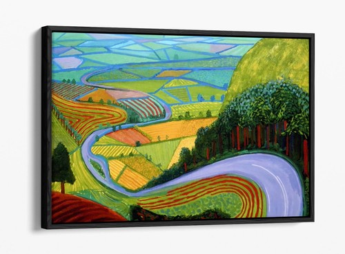 Garrowby hill david hockney - hill,,