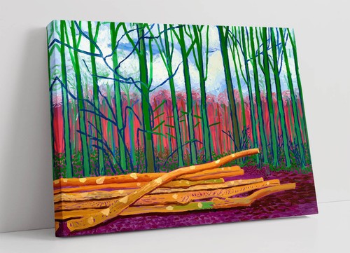 Felled trees david hockney - david,