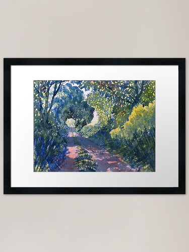 Hockney trail tunnel trees - tunnel, of