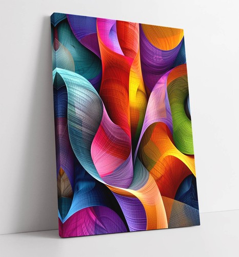 Abstract colourful curves - abstract,
