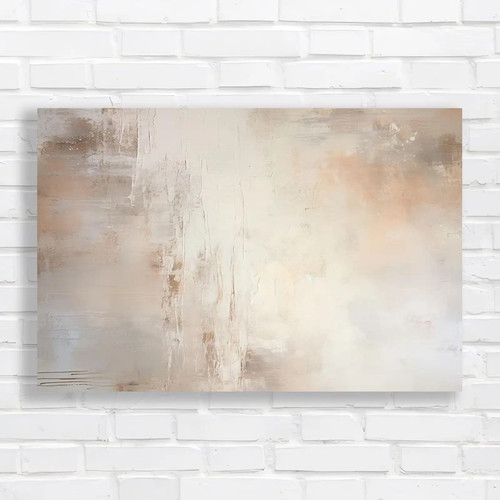 Abstract neutral tones canvas - abstract,